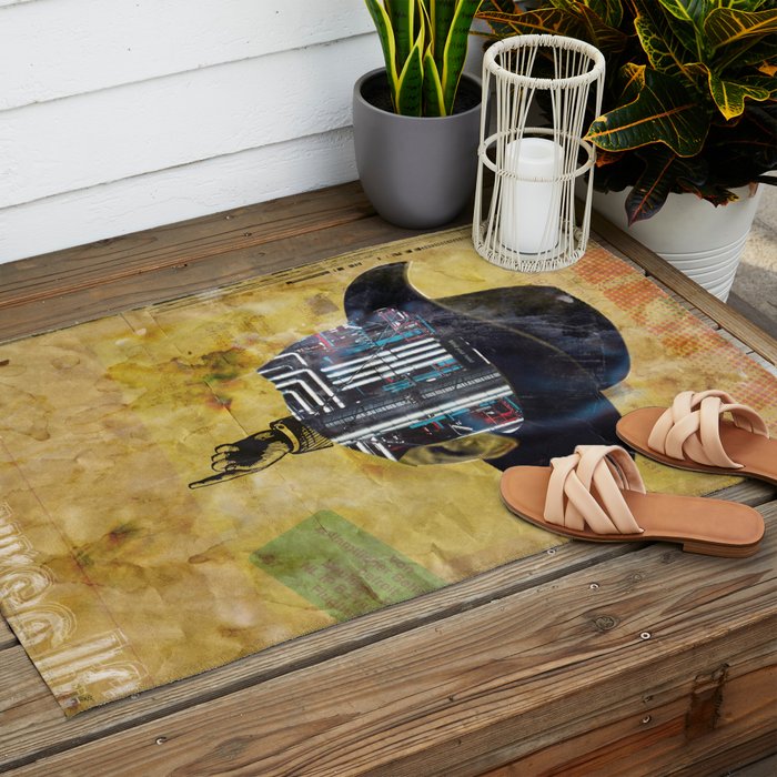 Be Yourself Outdoor Rug Gallery Image 2