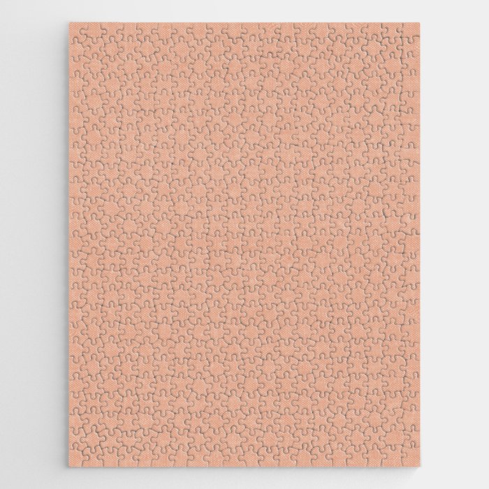 solid woven - peach Jigsaw Puzzle Gallery Image 1