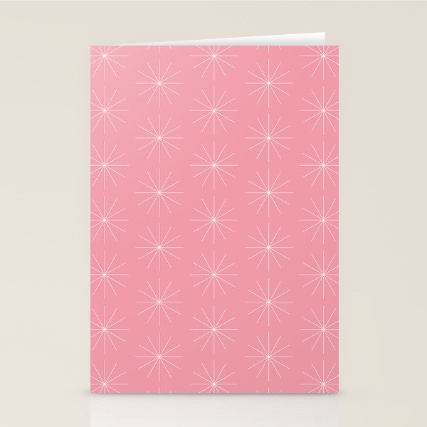Minimalist Starburst Pattern V Stationery Card Gallery Image 2