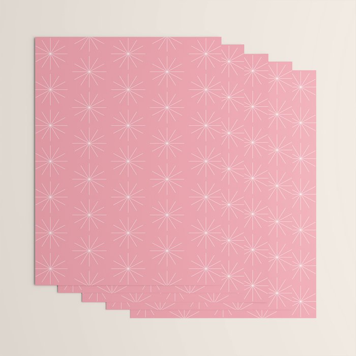 Minimalist Starburst Pattern V Wrapping Paper Gallery Image 3