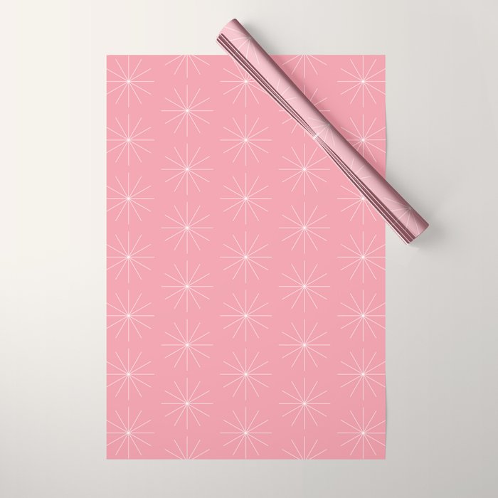 Minimalist Starburst Pattern V Wrapping Paper Gallery Image 1