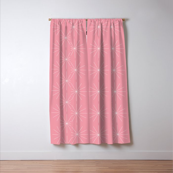 Minimalist Starburst Pattern V Window Curtain Gallery Image 3