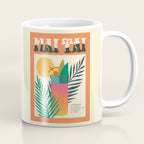 Mai Tai Vintage Cocktail Recipe  Coffee Mug Gallery Image 1