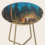 campfire gathering Side Table Gallery Image 2