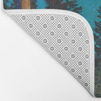 campfire gathering Bath Mat Gallery Image 2