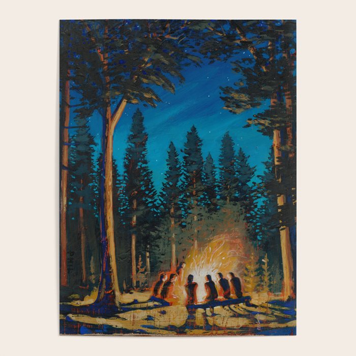 campfire gathering Poster Gallery Image 4