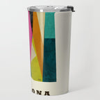 arizona state map modern Travel Mug Gallery Image 2