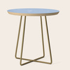 Cancer Zodiac Star Constellation Line Art Sky Blue Side Table Gallery Image 1