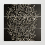 Silver Branches Wood Wall Art Gallery Image 1