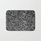Silver Branches Bath Mat Gallery Image 1