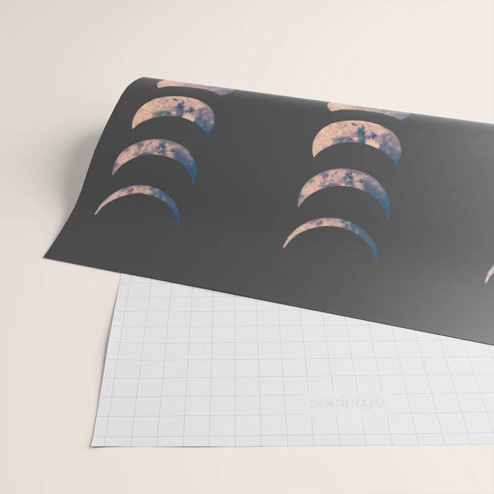 Moon Phases Wrapping Paper Gallery Image 2
