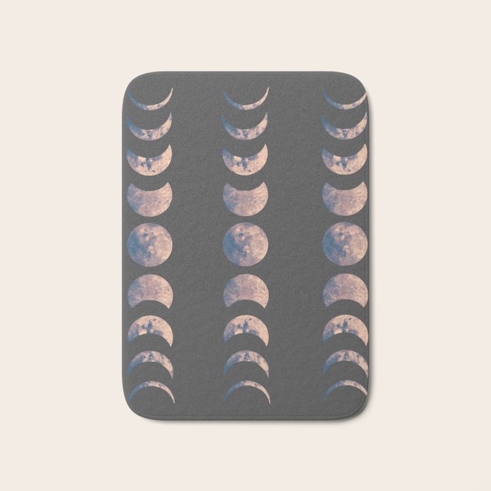 Moon Phases Bath Mat Gallery Image 1