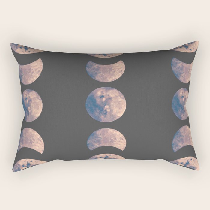 Moon Phases Rectangular Pillow Gallery Image 1