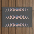 Moon Phases Outdoor Rug Gallery Image 1