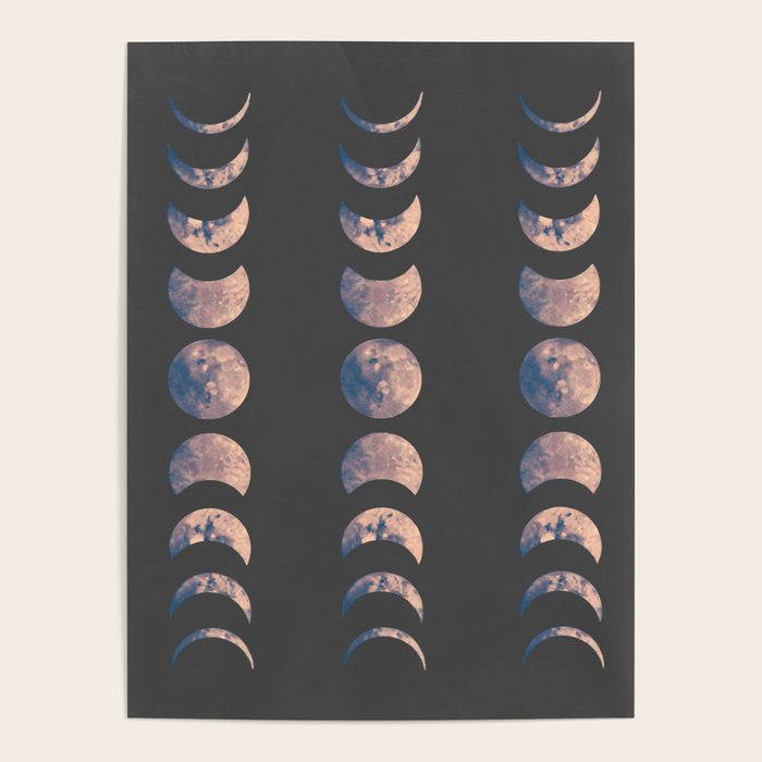 Moon Phases Poster Gallery Image 1