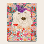 Butterfly Blossoms and a Furry Friend Notebook Gallery Image 4