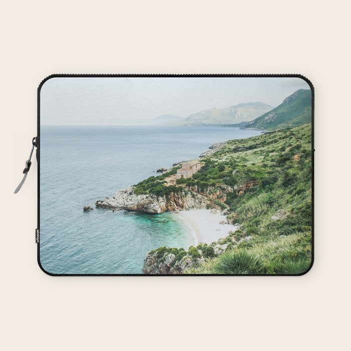 Beach - Landscape and Nature Photography Laptop Sleeve Gallery Image 1