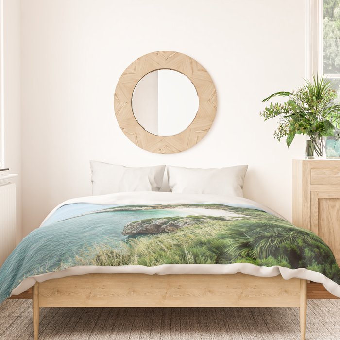 Beach - Landscape and Nature Photography Duvet Cover Gallery Image 3