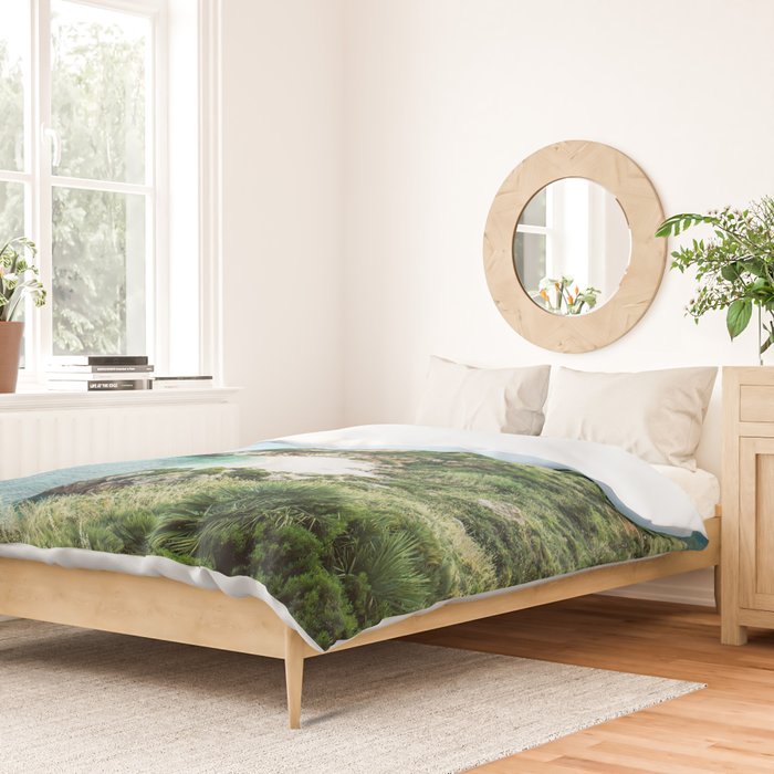 Beach - Landscape and Nature Photography Duvet Cover Gallery Image 2