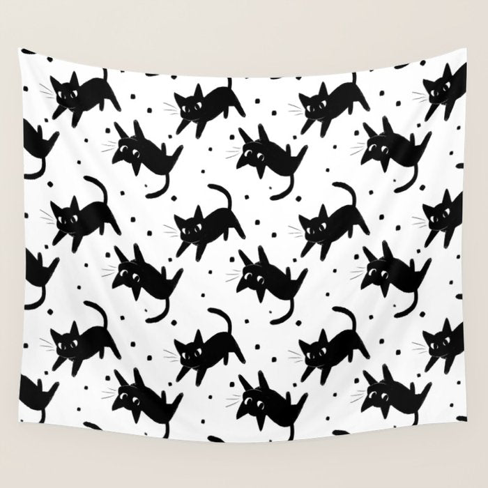 Kitty Kitty Wall Tapestry Gallery Image 1