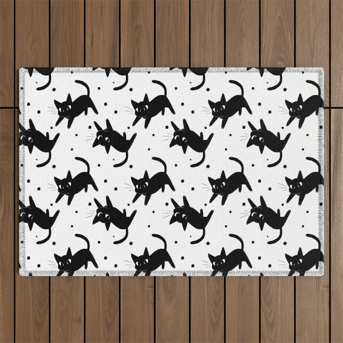 Kitty Kitty Outdoor Rug Gallery Image 1