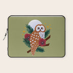 Owl - Crepuscular Critters Laptop Sleeve Gallery Image 1