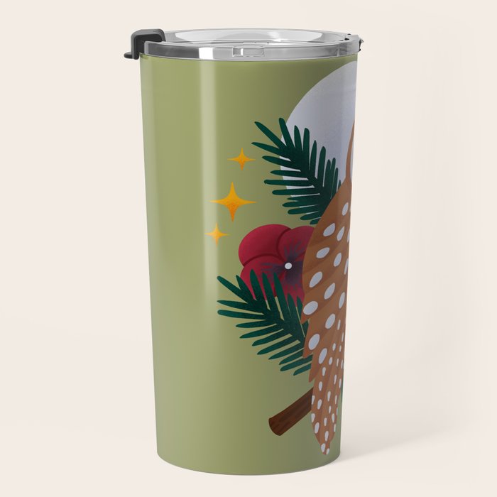 Owl - Crepuscular Critters Travel Mug Gallery Image 3