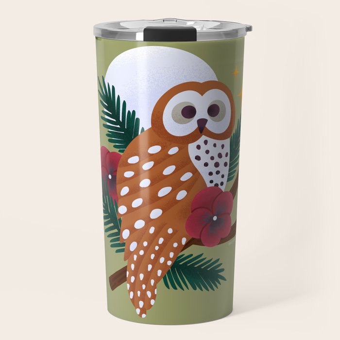 Owl - Crepuscular Critters Travel Mug Gallery Image 1