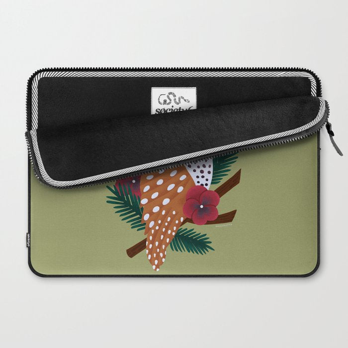 Owl - Crepuscular Critters Laptop Sleeve Gallery Image 2