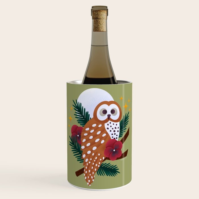 Owl - Crepuscular Critters Wine Chiller Gallery Image 1