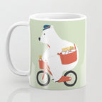 Polar bear postal express Coffee Mug Gallery Image 3