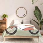 Polar bear postal express Comforter Gallery Image 3