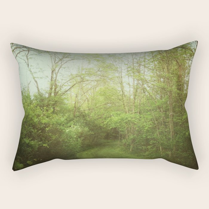 Follow Your Life Path Rectangular Pillow Gallery Image 2