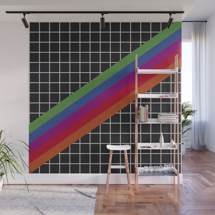 Old Video Cassette Palette II Wall Mural Gallery Image 1