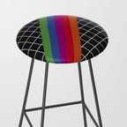 Old Video Cassette Palette II Stool Gallery Image 2