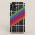 Old Video Cassette Palette II iPhone Case Gallery Image 1