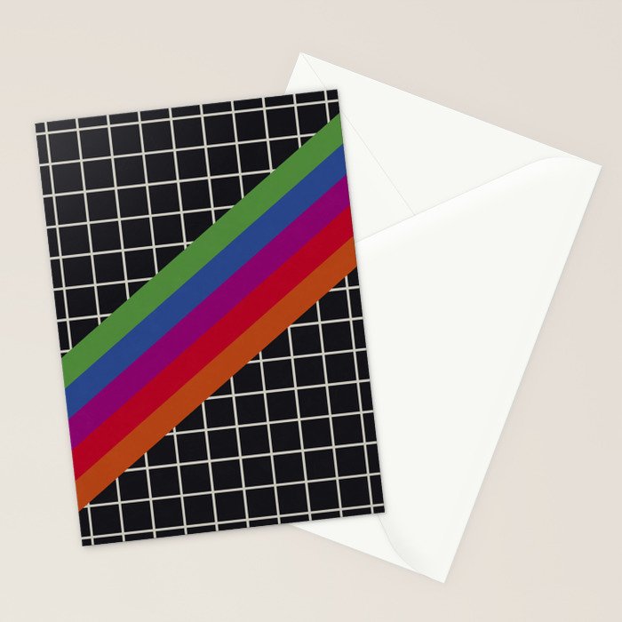 Old Video Cassette Palette II Stationery Card Gallery Image 2