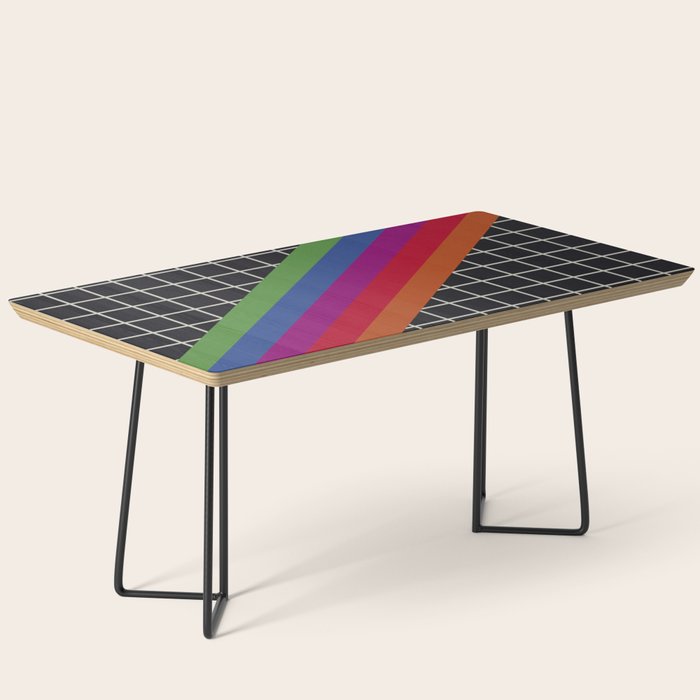 Old Video Cassette Palette II Coffee Table Gallery Image 1
