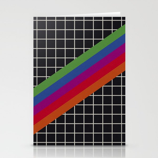 Old Video Cassette Palette II Stationery Card Gallery Image 1