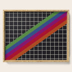 Old Video Cassette Palette II Serving Tray Gallery Image 1