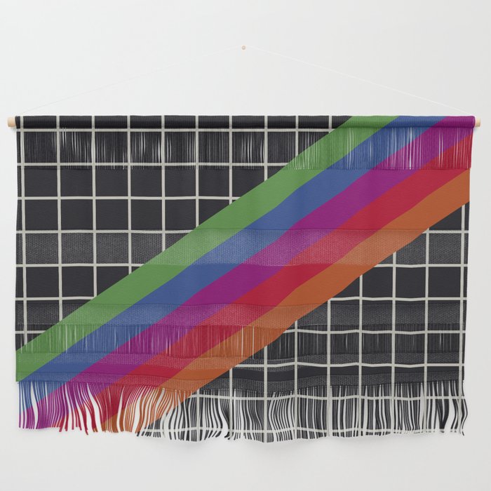 Old Video Cassette Palette II Wall Hanging Gallery Image 1