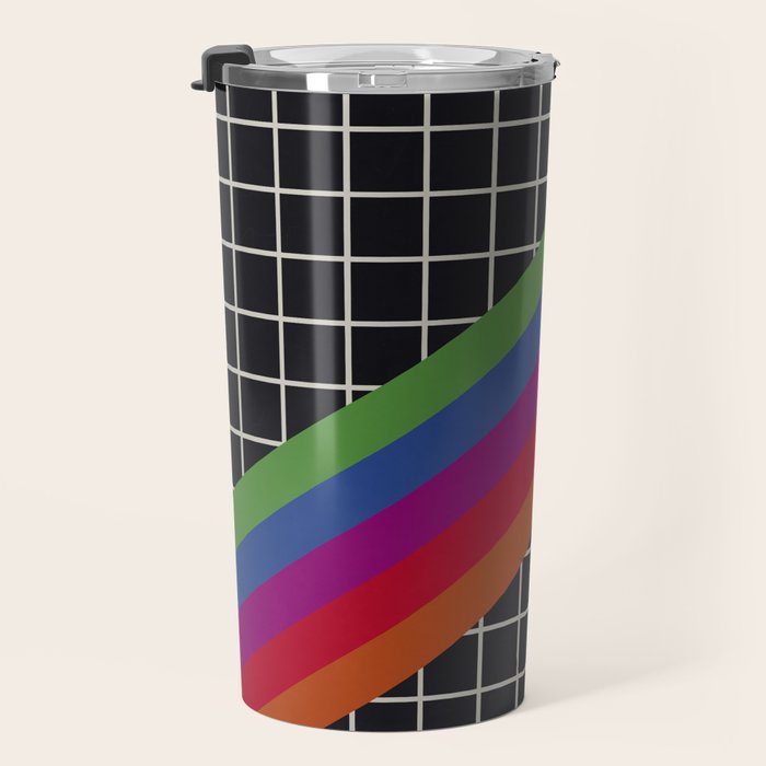 Old Video Cassette Palette II Travel Mug Gallery Image 3