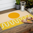 Abstract Landscape 22B Outdoor Rug Gallery Image 2