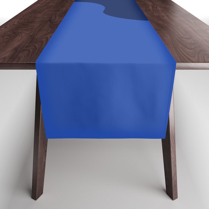Wave Swirl Deep Sea Table Runner Gallery Image 1