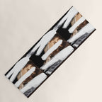 Brutalized Portrait of a Gentleman 2 Yoga Mat Gallery Image 1