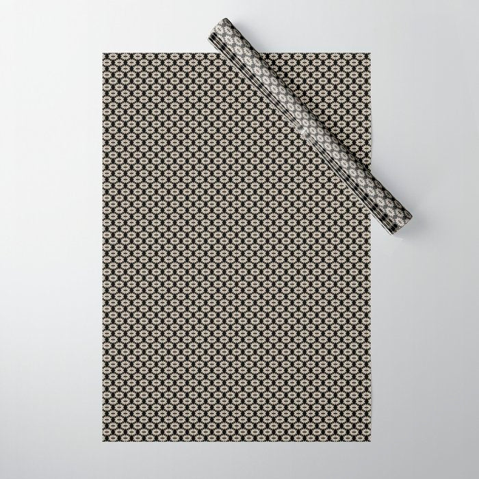 Tribal Geometric Pattern Wrapping Paper Gallery Image 1
