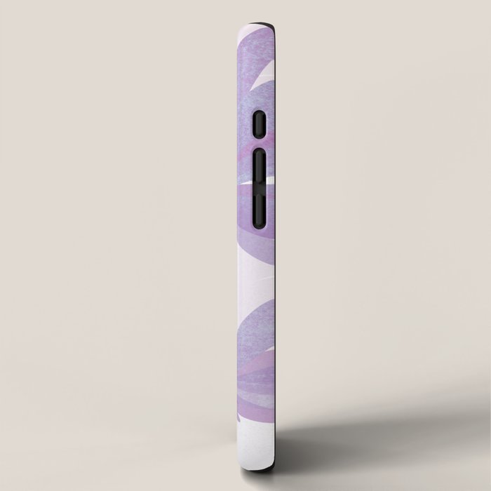 Lilac Blooms Floral Illustration iPhone Case Gallery Image 2