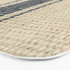Vintage French Grain Sack Bath Mat Gallery Image 3
