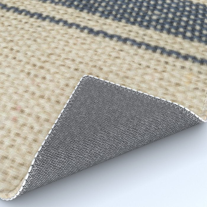 Vintage French Grain Sack Rug Gallery Image 4