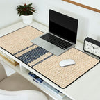 Vintage French Grain Sack Desk Mat Gallery Image 2